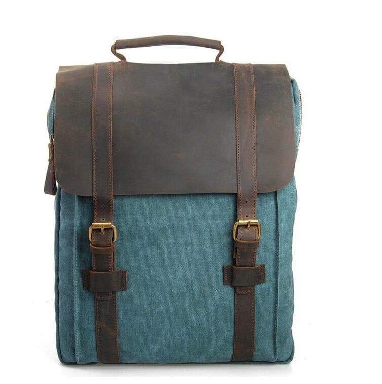 annabelle leather backpack Bike Canvas Backpack