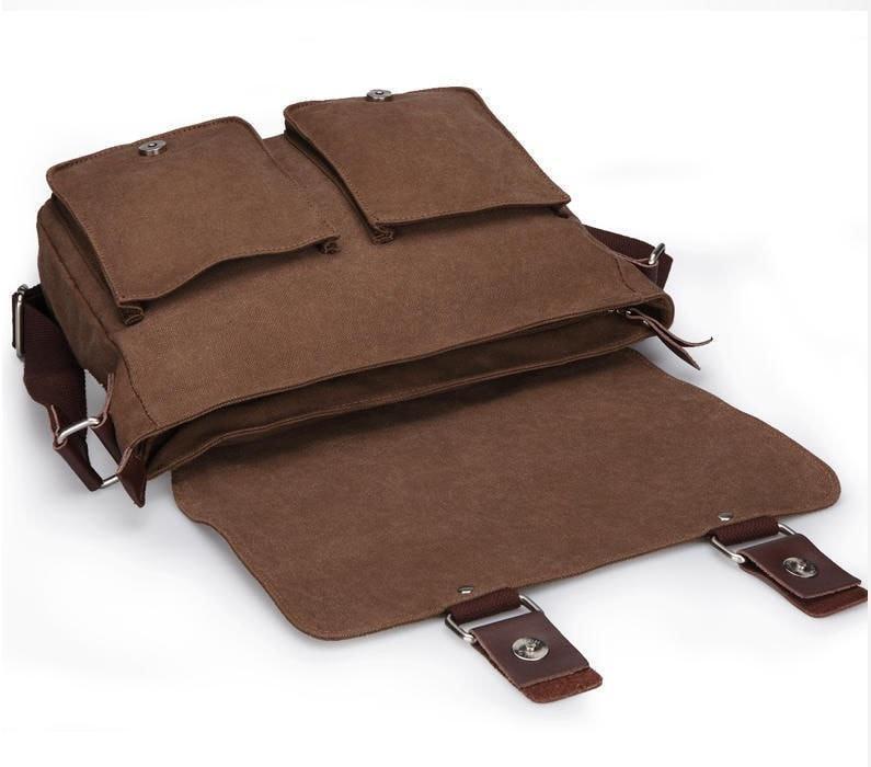 Artisanal Bags Canvas Messenger Bag - Multiple Colors