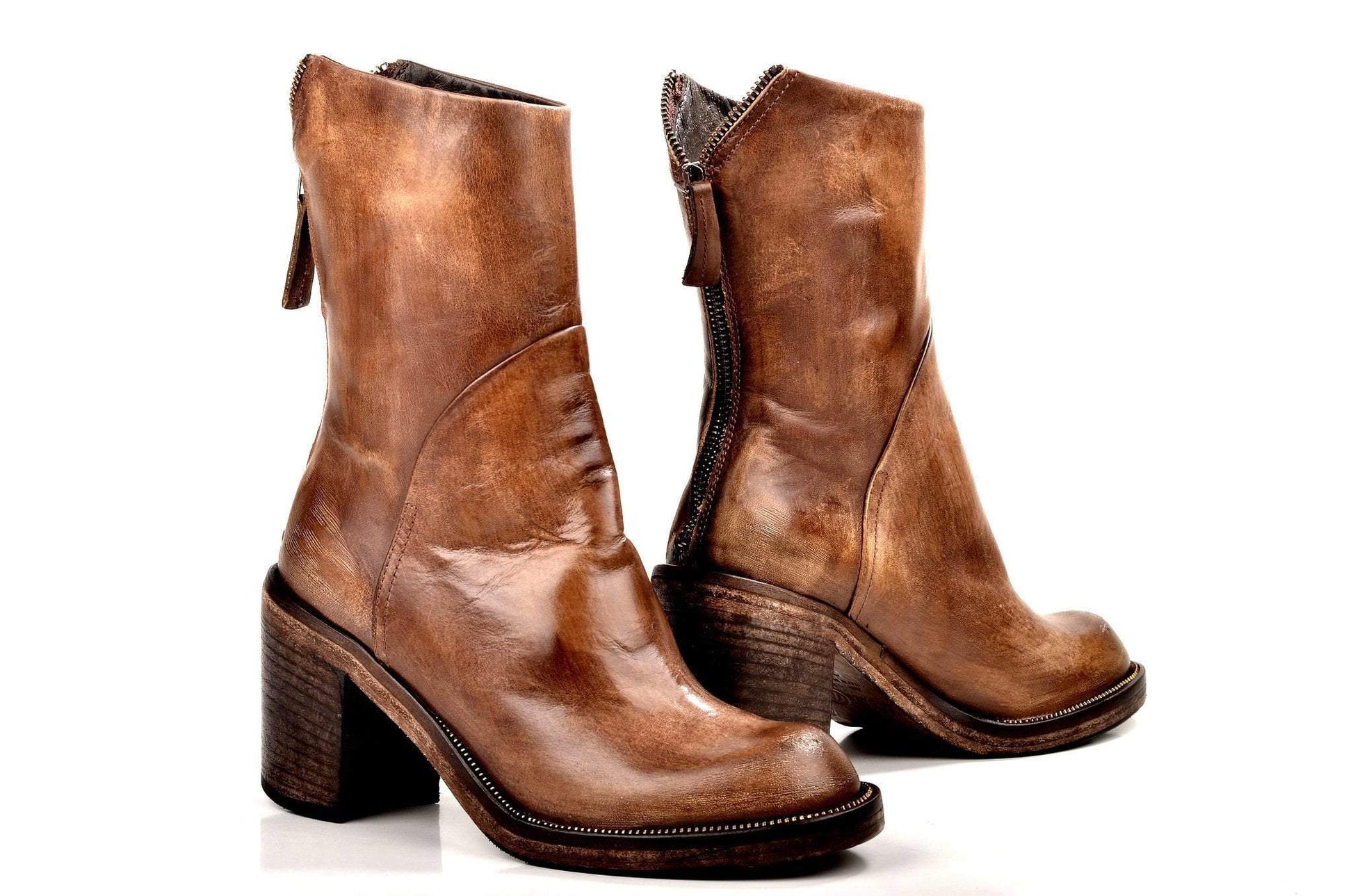 Bootland Boots High Camel Booties