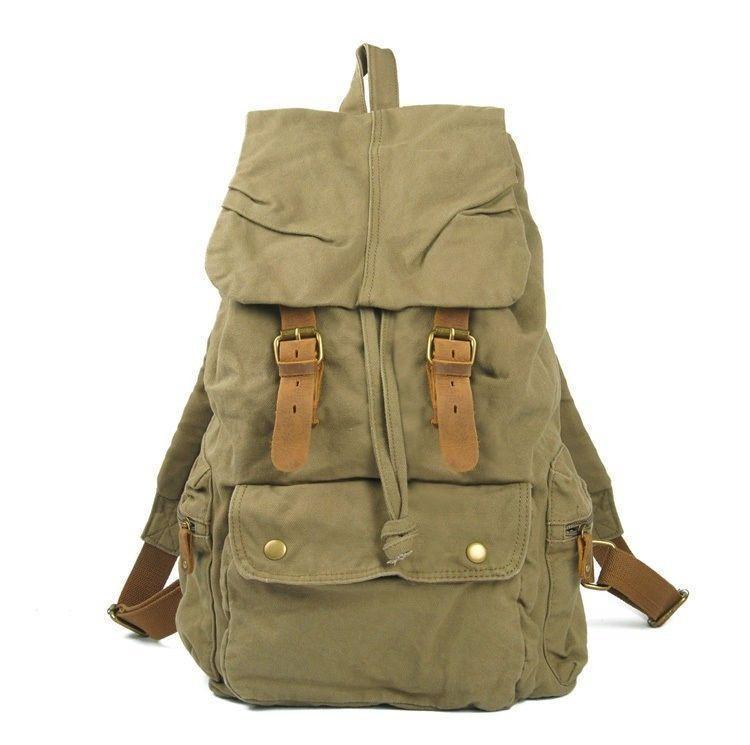 Artisanal Bags Pale Green Hiking Backpack - Multiple Colors A799448