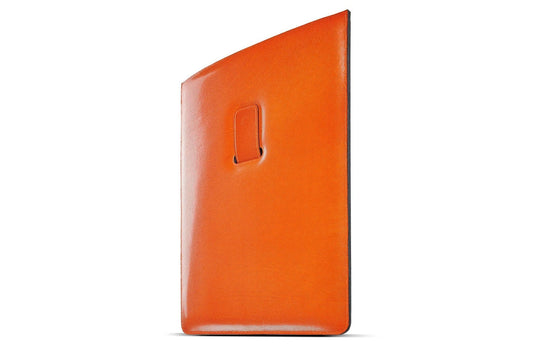 Artisanal Bags Orange Red Leather iPad Sleeve - Multiple Colors A799114