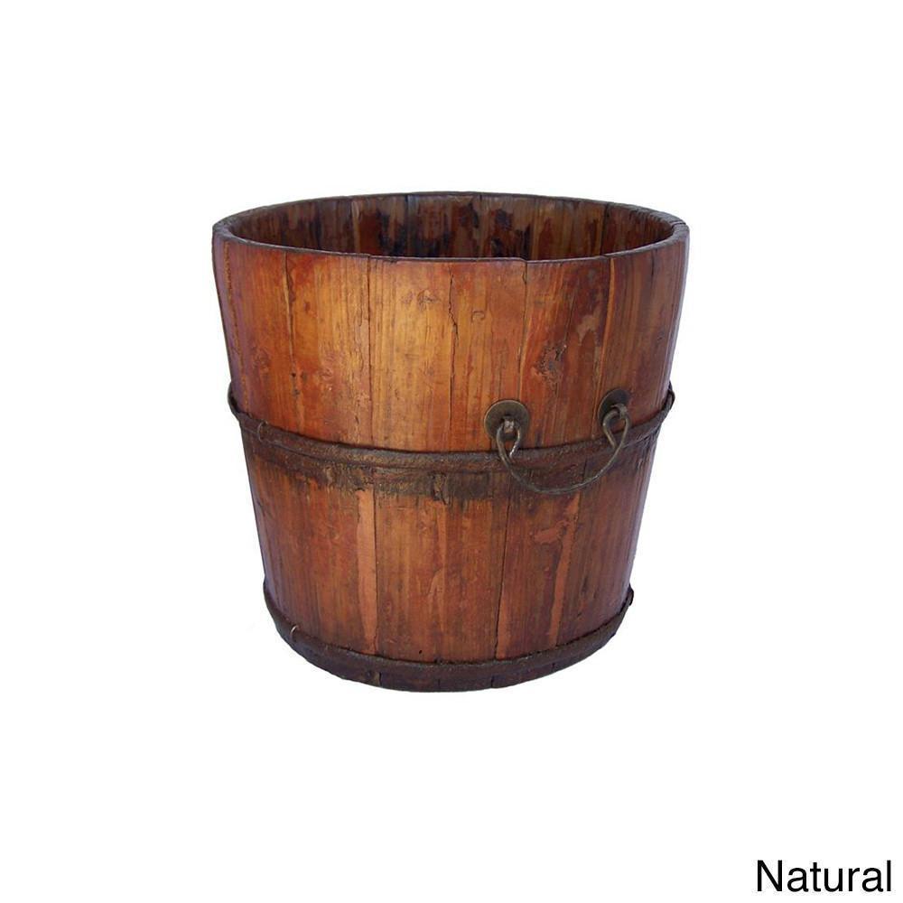 Annabelle Home Brown Vintage Buckets - Multiple Colors