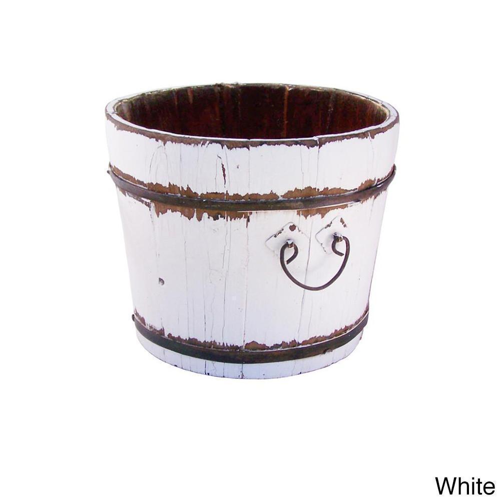 Annabelle Home White Vintage Buckets - Multiple Colors