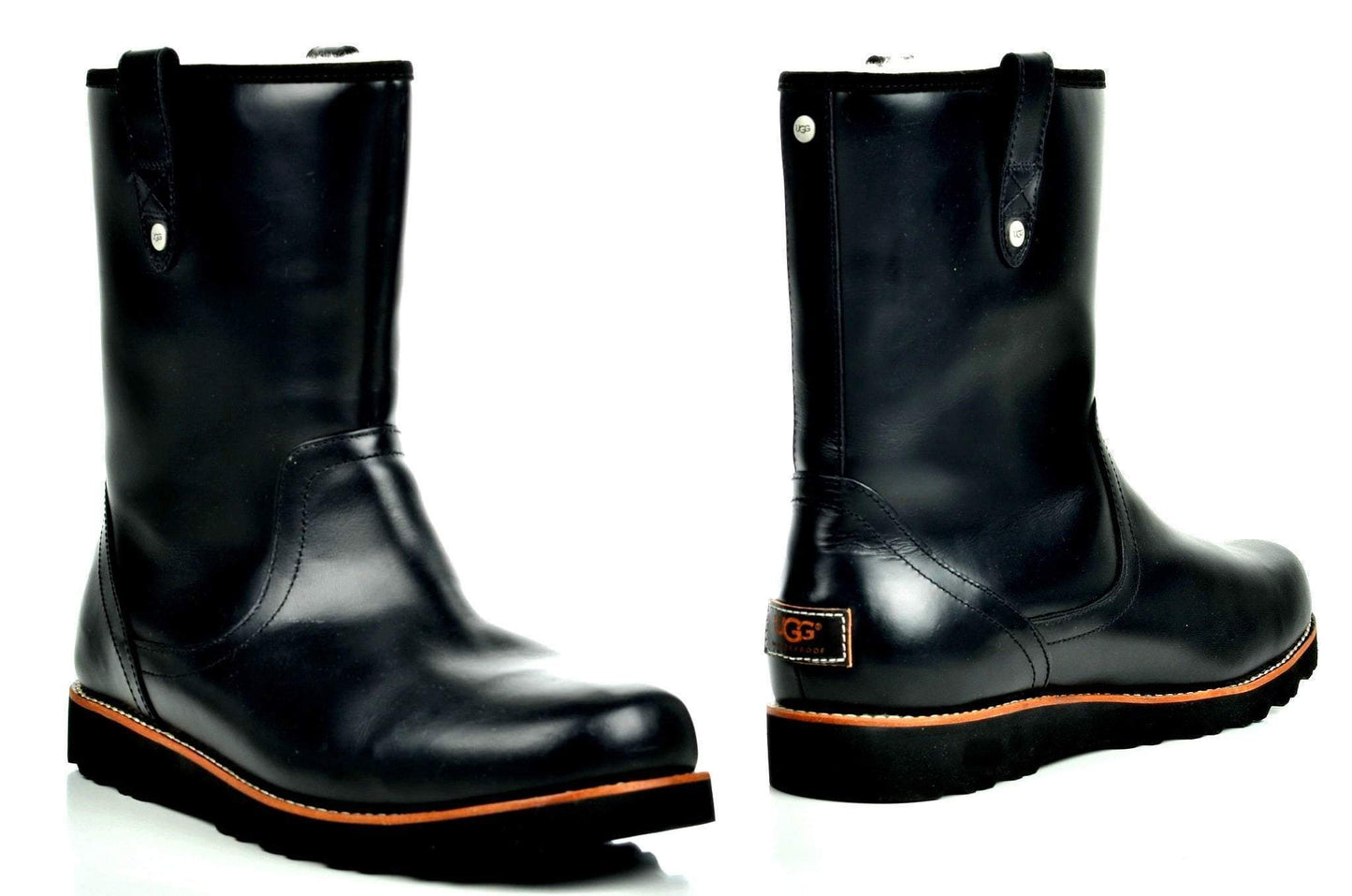 Bootland Boots 5 / Black Warm Grip Sole Boots 2 Colors